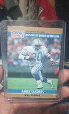 1990 Pro Set - Award Winner Barry Sanders #1 