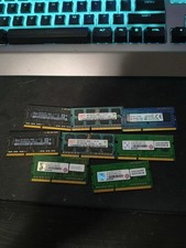 Lot of 8 Mixed Brand/Speed 2GB DDR3 PC3 SO-DIMMs RAM