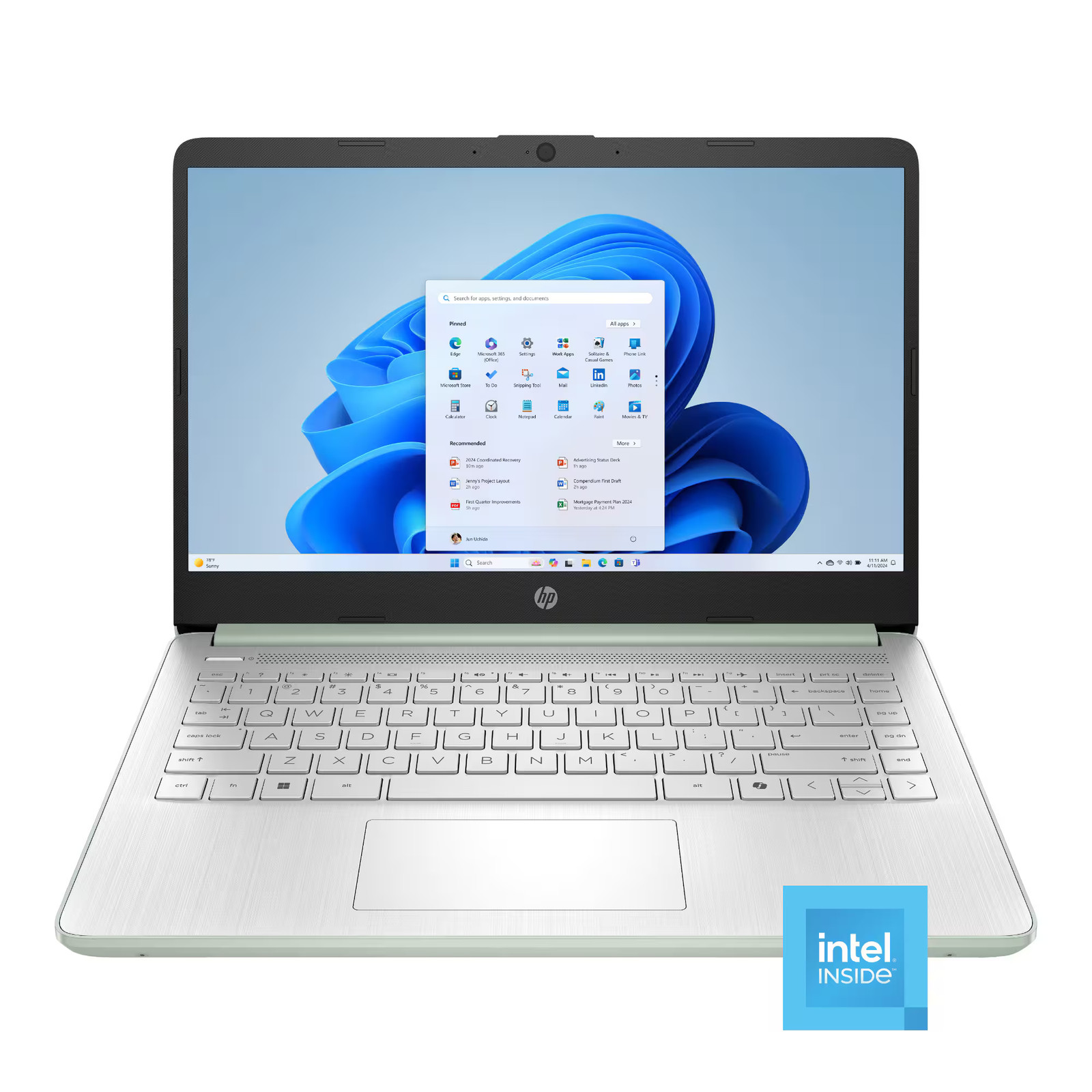 HP - 14" Laptop - Intel N150 Processor - 4GB Memory - 128GB UFS Storage - Wil...