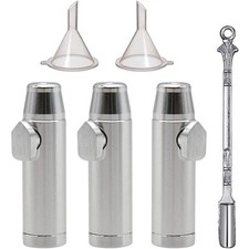 Schnupftabak Dosierer 3 St&uuml;ck Snuff Bottle Mini-L&ouml;ffel