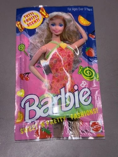 Vintage 1994 Barbie Sweet 'n Pretty Fashion Tutti Fruitti Dress Sealed 68007