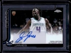 2025-26 Topps Chrome Sion James Auto Autograph RC #TCAR-SJ Hornets Rookie