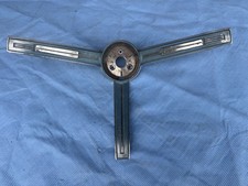 1967 Camaro N30 Steering Wheel Center -bright Blue Interior Used Original Impala