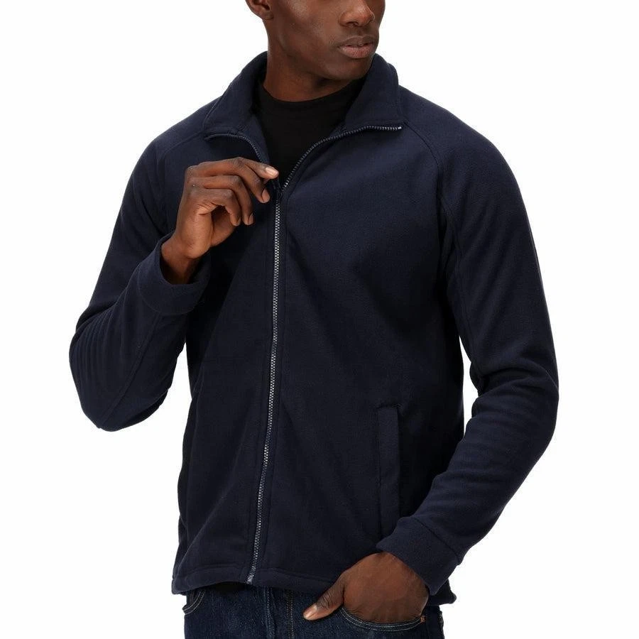 Regatta Thor III navy men's full-zip anti-pill quick-dry fleece