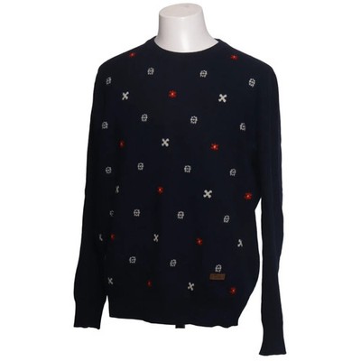 Harmont & Blaine, Strickpullover, Größe: XXL, Blau/Mehrfarbig, Wolle #ieA