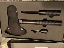 Wilson & Miller Ultimate Tactical Axe - Metallic Black, New open box.