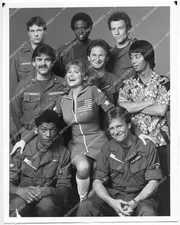 o13941 1980 orig photo Randall Carver, Dave Hubbard, Phil Hartman, Joby Baker, P