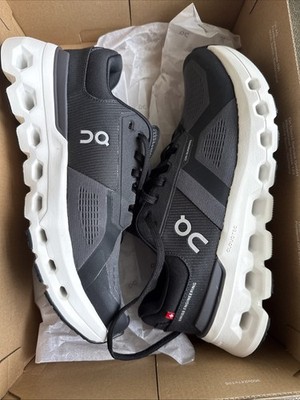 Size 8.5 (D) Wide Women's ON Cloudrunner 2 Wide Eclipse Black 3WE10340264 Shoes
