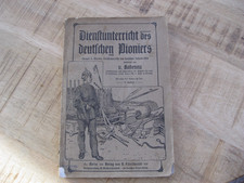 Dienstunterricht des deutschen Pioniers, 1917