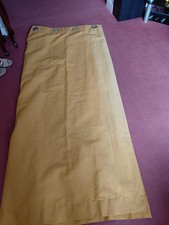 Asda George Home Pair Of Lined Mustard Curtains 66"×72"
