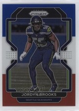 2021 Panini Prizm Red White & Blue Prizm Jordyn Brooks #48 1e5k