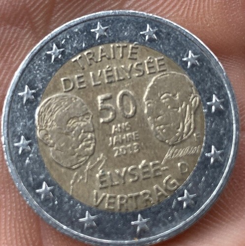 Traite De L Elysee 2 Euro Münze Wert 2 euro muenzen traite de l elysee | eBay.de