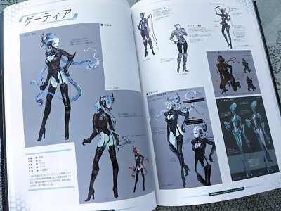 Xenoblade X The Secret File Art of MIRA Official Art Book JP