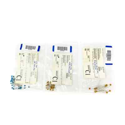 3 Pack Assorted Multilayer Ceramic Capacitors RPE5C1H100J2P1Z03B, C322C103J1R5TA