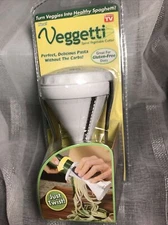 Veggetti Spiral Vegetable Cutter, Makes Veggie Spaghetti As Seen On TV  NEW