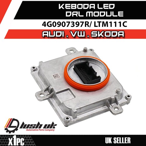 Audi VW Skoda DRL Daytime Running Light KEBODA Control Unit 4G0907397R - Picture 2 of 3