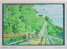 262016 Promenade Dufferin A3 Watercolour print