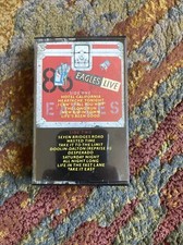 Eagles Live 1980 Audio Cassette Tape Vg  To Nm Don Henley Joe Walsh