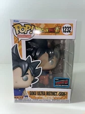 Funko Pop!  Goku Ultra Instinct Sign #1232 NYCC 2022 Official Con Sticker