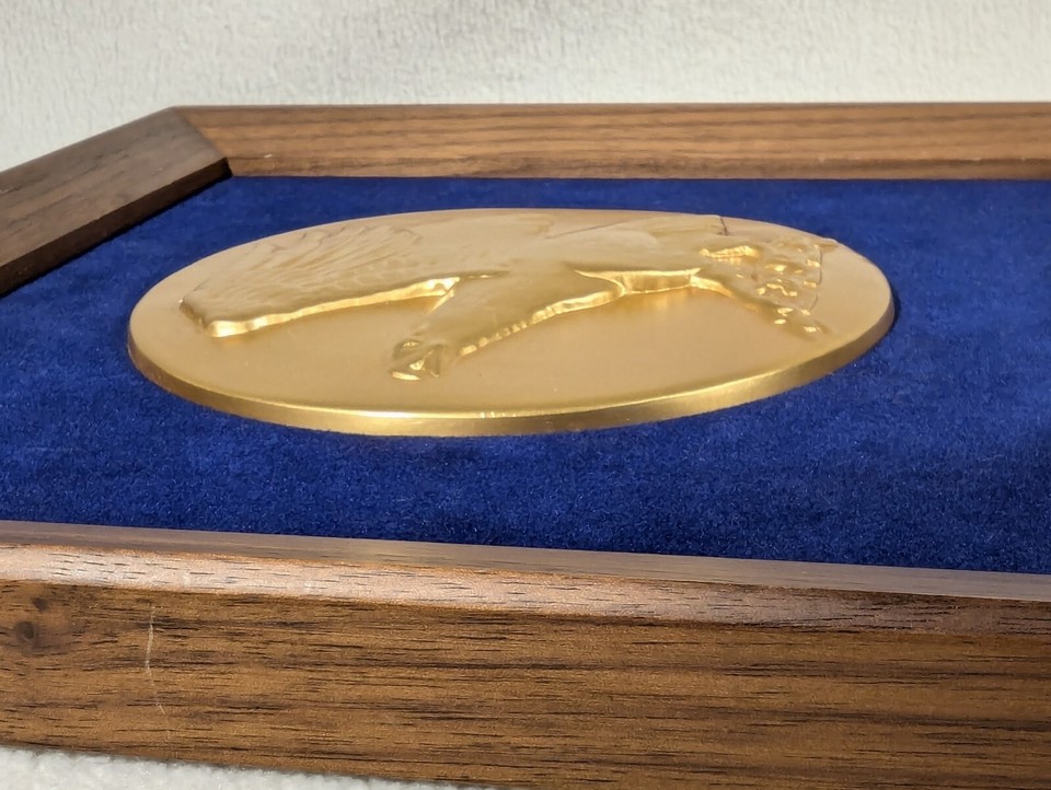 SOM Symbol Of Freedom Eagle Bronze Medal Medallion By Karl Gruppe