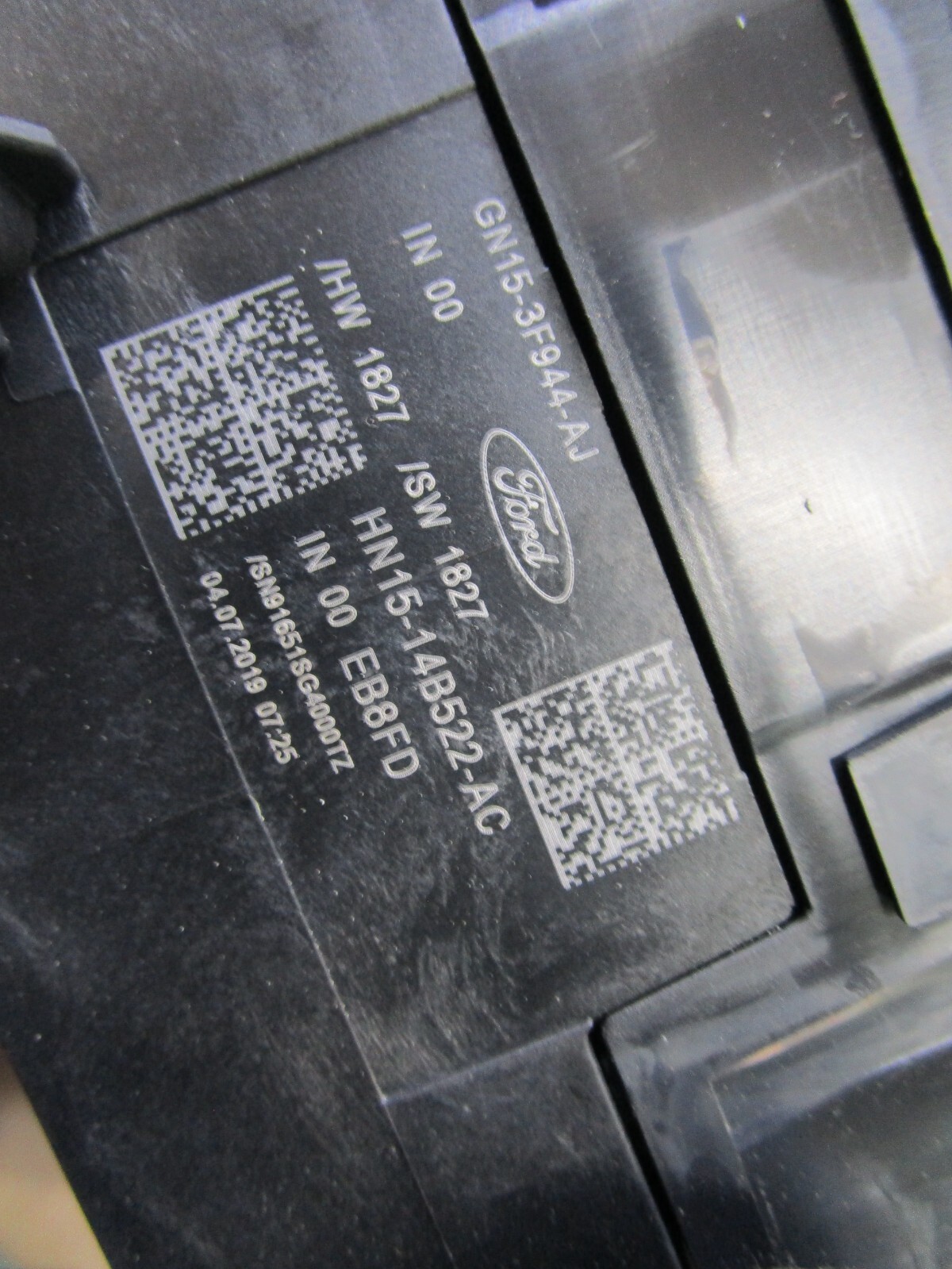 2020 FORD ECOSPORT WIPER INDICATOR STALK GN153F944AJ OEM eBay