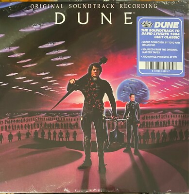 DUNE   Original Soundtrack Recording Audiophile Black Vinyl LP TOTO Brian Eno 