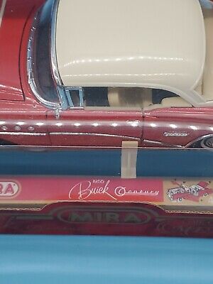 MIRA 1955 BUICK CENTURY GOLDEN LINE 1/18 SCALE DIECAST NEW MIRA 1955 BUICK CENTURY GOLDEN LINE 1/18 SCALE DIECAST NEW