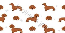 New Dachshund Brown Shorthair Dog Vinyl Checkbook Cover