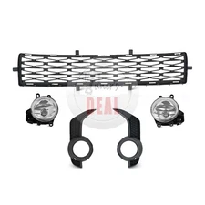 For 2014-2019 Toyota 4Runner TRD/SR5 Front Bumper Lower Grille+Fog Lights Set