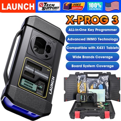 Launch X-Prog 3 Advanced Immobilizer & Key Programmer Tool IMMO MCU/EEPROM X431