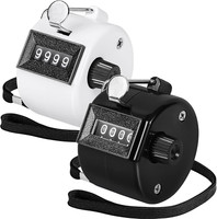 Ktrio HandzäHler ZäHler, 4-Stellige ZäHler, 2 StüCk Abs Counter Clicker Mit Umhä