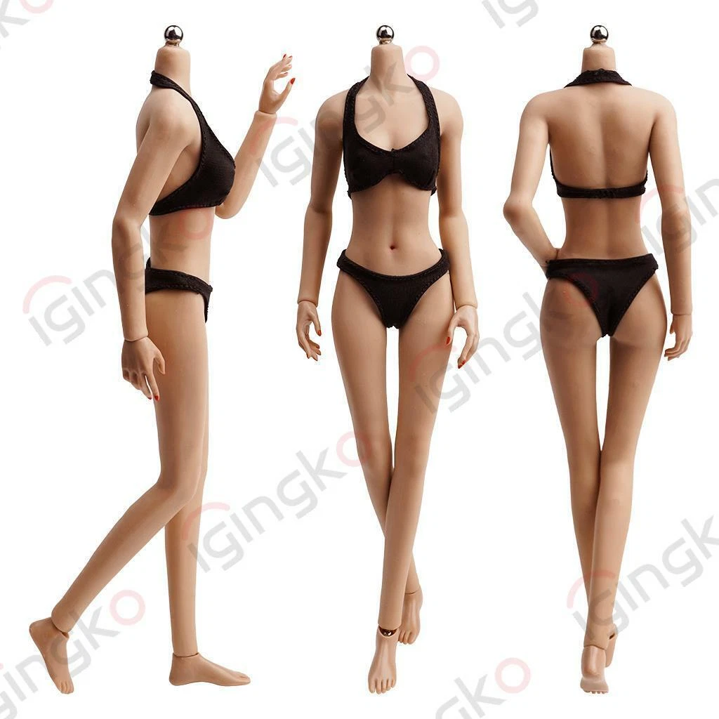 JIAOU DOLL 16 Small Girl Body Model Little Bust Seamless 12 Action Figure  Body | eBay