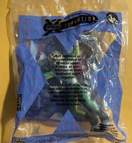 Burger King X-Men Evolution Figure "Toad" With Base & CD-Rom New Sealed Bag 2001 - Picture 1 of 2