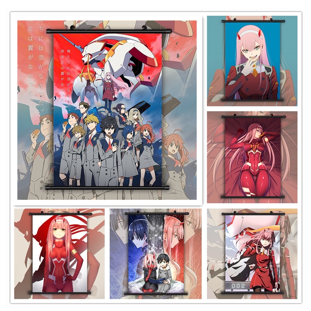 Darling in the FranXX Zero Two HD Wall Poster Scroll | eBay