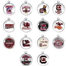 South Carolina Gamecocks Charms ( New Styles)