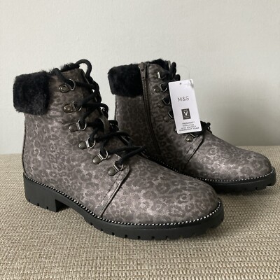 Marks and Spencer Mädchen Stiefel Größe 5 UK