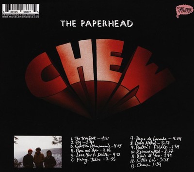 THE PAPERHEAD CHEW NEW CD
