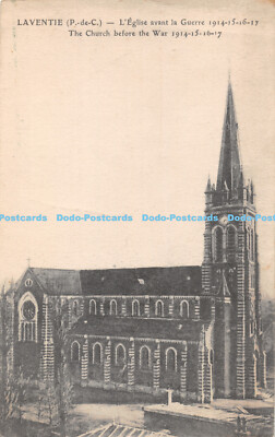 R463631 Laventie P de C LEglise avant la Guerre 1914 15 16 17 Kirche vor Krieg
