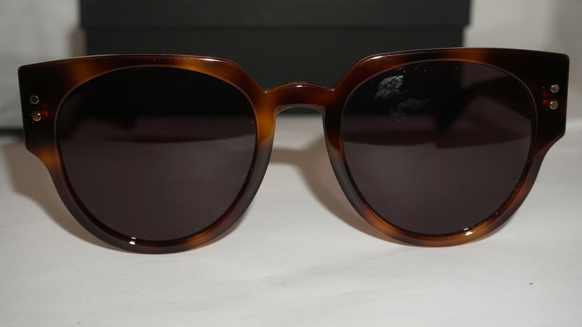 Dior Womens Lady Dior Studs 54mm Square Sunglasses for sale
