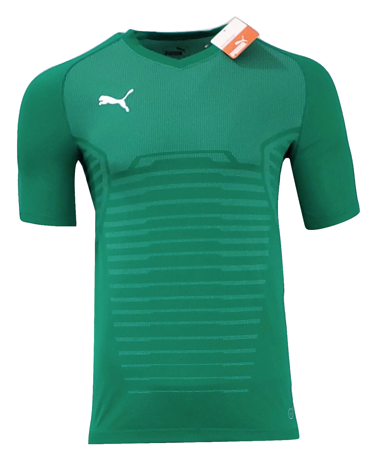Puma Men's Dry Cell Performance Gym Sport Lifestyle Activewear T-Shirt Green - L