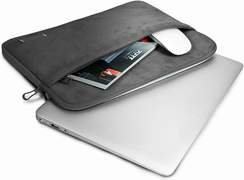Port Designs Milano Notebook Sleeve case for 14"  35.6 cm - Grey - 140701 - Image 3 of 4