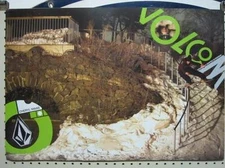 VOLCOM SNOWBOARD skateboard 2006 CHERYL MAAS POSTER Flawless New Old Stock