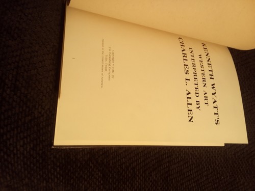 1981 Edition- Kenneth Wyatt's Western Art Interpreted By Charles Allen-HB - Picture 8 of 13