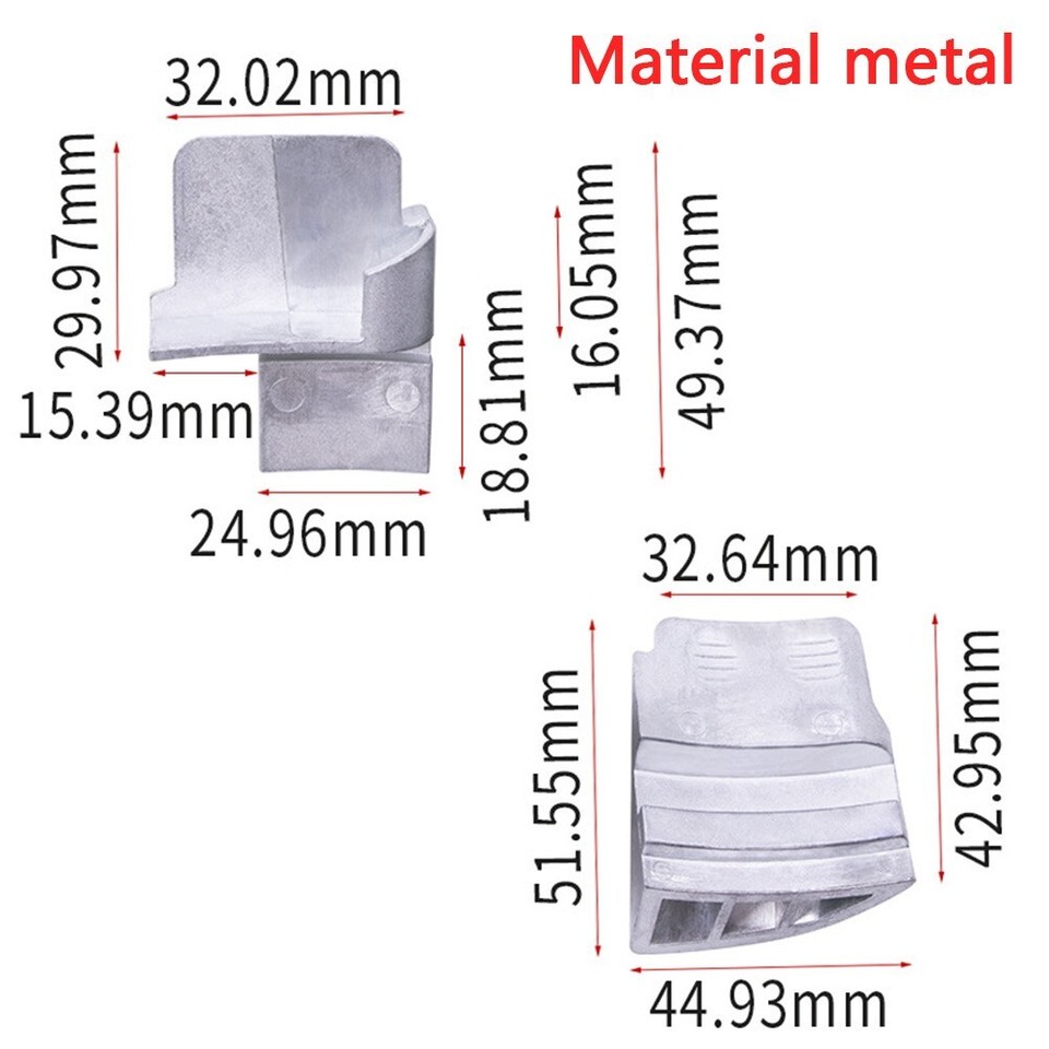 2pcs Metal Stretch Belt Removal Installer Tool Set Drive Belts Remover