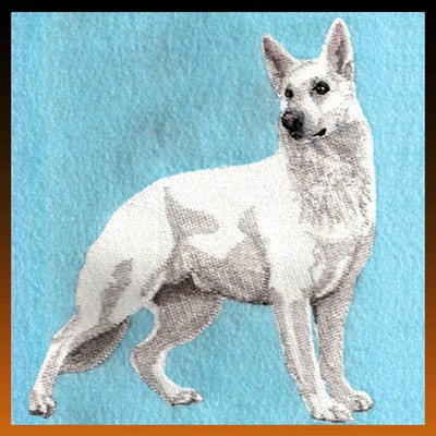 german shepherd fleece jacket