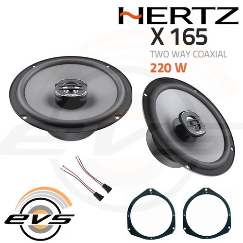 Kit 2 Casse Altoparlanti Anteriori Hertz X 165 per Opel Corsa B  + Adattatori - Foto 2 di 14