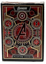 Theory 11 Avengers Playing Cards Red and Black Deck for Poker Playing