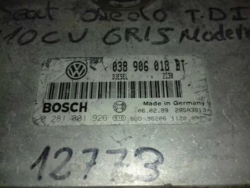 038906018BT Centralina Motore per SEAT TOLEDO (1M2) * 3380918 - Foto 4 di 4