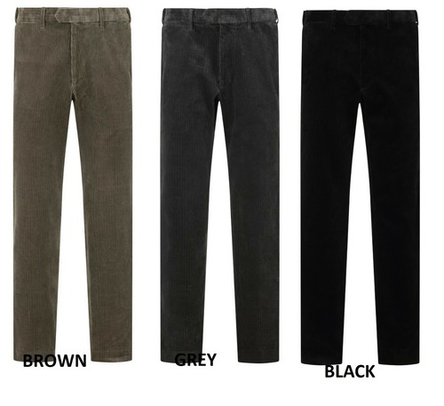 Ex M\u0026S Mens Trousers Stretch Cotton 