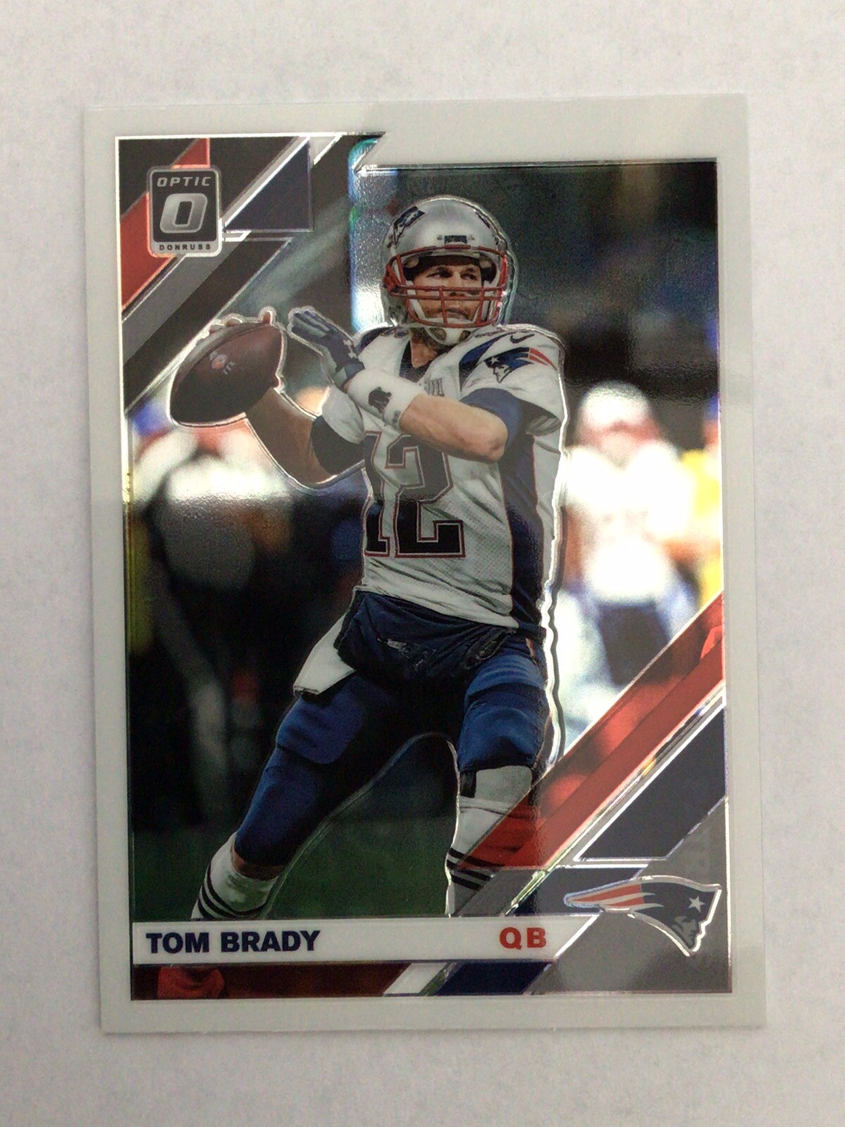 2019 Panini Donruss Optic Tom Brady Card #63 Patriots